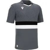 MACRON Charon Eco Trikot Kurzarm Herren - Anthrazit / Schwarz / Weiß