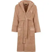 Trussardi Bademantel mit Kapuze