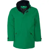 Kariban Herren Parka Kapuzenparka Regenmantel Isolierjacke Winterjacke, Größe:S, Farbe:Kelly Green