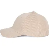 K-Up 6-Panel-Mütze aus Samt