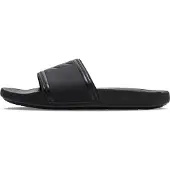 Hummel HML Lead Comfort Pool Slide All Black Badeschuhe Badelatsche Badeschlappen schwarz 228256-2001, Schuhgröße:48 EU
