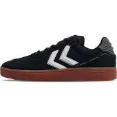 Hummel HB Guardian Pro Indoor Handball Torwartschuhe Retro Sneaker Schuhe Sportschuhe schwarz/weiß 230663-2093, Schuhgröße:39 EU
