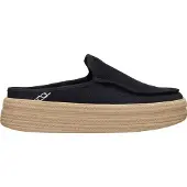 HeyDude Austin Lift Espadrille Woven Damen Slip-ons Black Größe 36