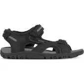 Geox Uomo Sandal Strada Sandalette Schwarz