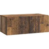 vidaXL Wandmontierter TV-Schrank 98 x 41 x 30 cm Altholz Holzwerkstoff