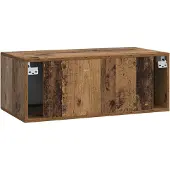 vidaXL Wandmontierter TV-Schrank 59,5 x 31 cm Altholz Holzwerkstoff