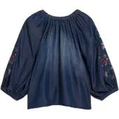 Desigual Jeanshemd 26SWBW16 Dunkelblau Relaxed Fit