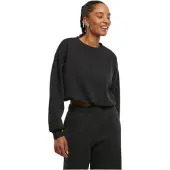 Urban Classics Gathered Cropped Sweatshirt