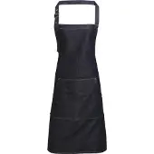 Premier Workwear PR126 | Jeans Stitch Denim Bib Apron - 72 x 86 cm - Farbe: Indigo Denim (ca. Pantone 2767) - Größe: 72 x 86 cm