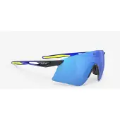 Rudy project SP976542-0011 ASTRAL SPHERE Unisex-Sonnenbrille Halbrand Monoscheibe Kunststoff-Gestell, schwarz