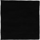 Asa selection Handtuch Kitchen Textiles Cotton Cloth Knitted Black Black (2er-Set) - 30 x 30 cm