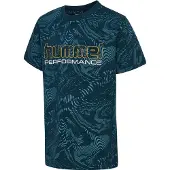 Hummel Aop Logo Kurzarm-t-shirt