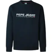 Pepe Jeans für Herren. PM5800029 Sweatshirt Matthew navy (L), Lässig, Baumwolle, Marine
