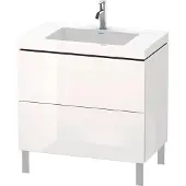 Duravit LC6937O8080 WTU L-Cube m. Vero Air 698x800x480mm