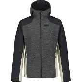 Icepeak Beedeville Softshelljacke Herren mit Kapuze, Farbe:Anthrazit, Größe:54