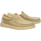 HEY DUDE MIKKA BRAIDED Leichte und bequeme Freizeitschuhe für Damen und Herren, Grün