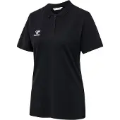 Hummel Go 2.0 Kurzarm-poloshirt Schwarz L Frau Schwarz L