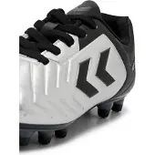 Hummel Top Star FG LC 2.0 JR Kinder Fußballschuhe Kickschuhe silber/schwarz 234862-2250, Schuhgröße:28 EU