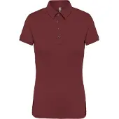 Kariban Jersey-Kurzarm-Polohemd für Damen