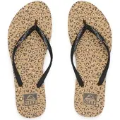 Reef Women Flip Flop Seaside Prints leopard/black 8 (38,5)