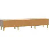 vidaXL TV-Schränk 147 x 34,5 x 30 cm Sonoma-Eiche Holzwerkstoff
