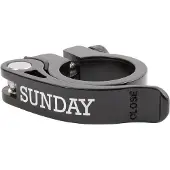 Sunday BMX Sattelklemme QuickRelease Schwarz