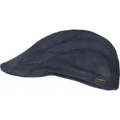 Horka Nubuckpet Baskenmütze Blau 56 cm Blau 56 cm