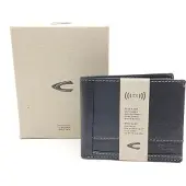 Camel active Leder Geldbörse FIELD – RFID-Schutz, Tracking-Tag-Fach schwarz