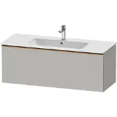 Duravit D-Neo Waschtischunterbau wandhängend, 1210x440x462mm, 1 Auszug, mit Griff Bronze gebürstet, DE4264004070000, Farbe: Betongrau Matt Dekor