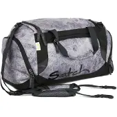 Satch Sporttasche Sportbag Rock Block grau schwarz
