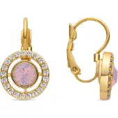 Luxenter Ohrringe mit glänzendem Zirkonia 18k goldfarben - Othal
