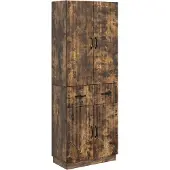 vidaXL Schrankset 2 pcs Geräucherte Eiche Holzwerkstoff