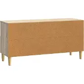 vidaXL TV-Schränk 102 x 34,5 x 50 cm Sonoma-Eiche Holzwerkstoff
