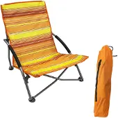 Spetebo 2.04 Strandstuhl klappbar - orange - 62196
