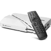 Dreambox Play UltraHD 4K UHD Android TV 11 IP-Receiver Weiß (Dual-WiFi, Bluetooth Fernbedienung)