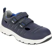 BIG Arbeitsschutz RUNNEX S1P-ESD-Sicherheitsklettsandalen FlexStar