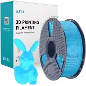 SUNLU PLA Glow In The Dark Filament, 1,75mm, 1kg - Farbton: Tech Blue