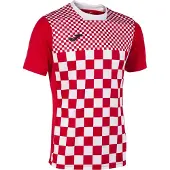Joma Flag Iii Kurzarm-t-shirt Rot,Weiß S Mann Rot,Weiß S