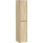 vidaXL Wandmontierter Badezimmerschrank Sonoma-Eiche