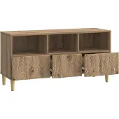 vidaXL TV-Schränk 102 x 34,5 x 50 cm Artisan-Eiche Holzwerkstoff