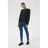 Kaffe Langarm-Bluse Regular fit Black
