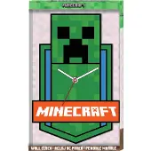 Minecraft Mdf-wanduhr Grün Grün One Size