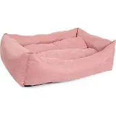 Laroy Duvo+ Hundekorb Hexa Velvet rosa, Größe: XL