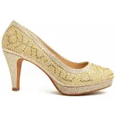 Montevita Absatzschuh Unne67 in Gold