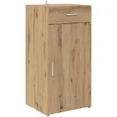 vidaXL Sideboard Artisan-Eiche 45 x 42,5 x 93 cm Holzwerkstoff