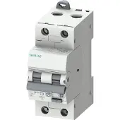 Siemens 5SU1324-6FR25 FI/LS-Schalter, 10 kA, 2P Typ A, 30 mA, B-Char, In: 25A Un: 230V super-resistent 5SU13246FR25