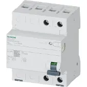 Siemens FI TYP B 16/2 30mA 4TE, 10 A, IP20