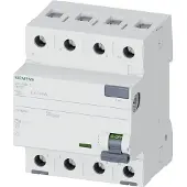 Siemens 5SV43440 5SV4344-0 FI-Schutzschalter AC 40 A 0.03 A 400 V, 10 A, IP20