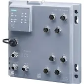 Siemens SCALANCE XP208EEC managed IE Switch mitBahn-Zulassung - Switch - 1 Gbps
