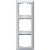 Siemens line alu.met. Rahmen 3-f, Aluminium, Kunststoff, Glänzend, IP20, 222 mm, 222 mm